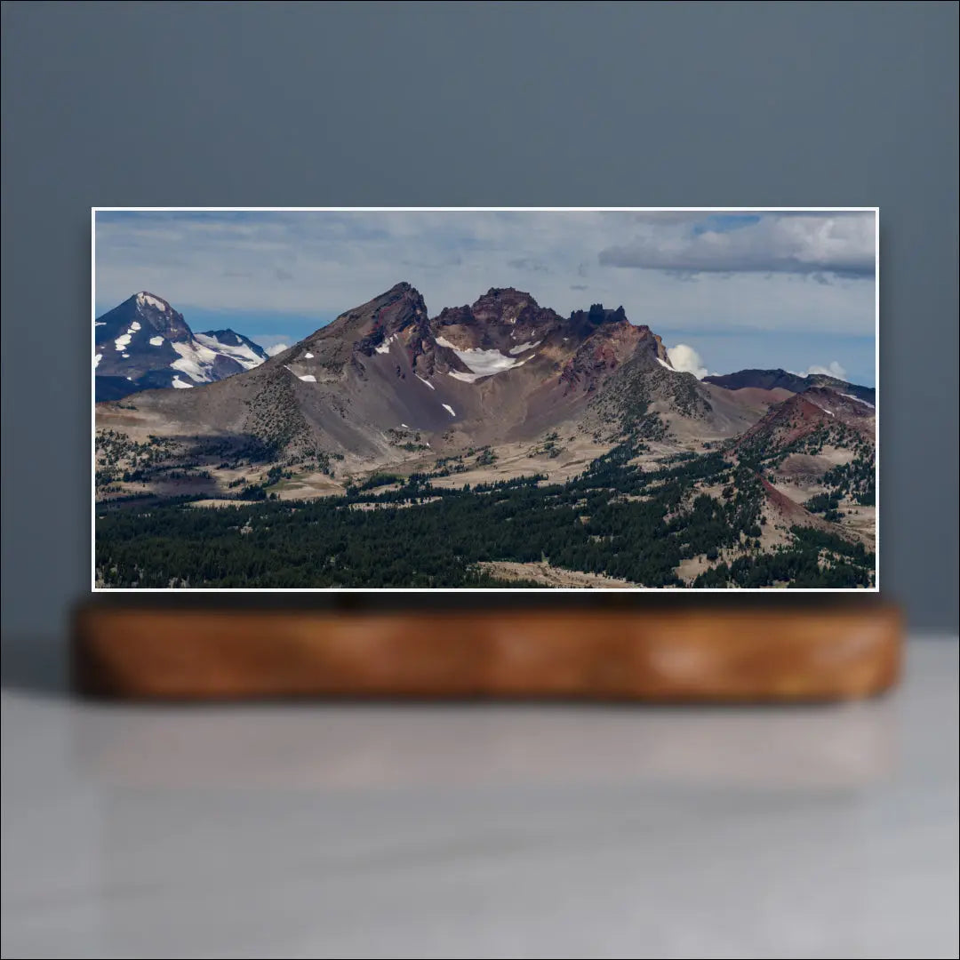 Broken Top Sculpture (Cascade Range, Oregon) Sculpted Peaks