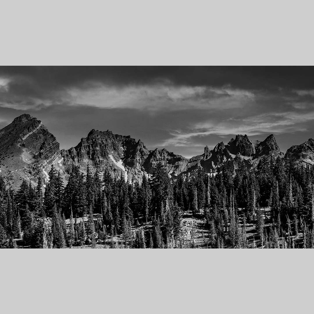 Broken Top (View from Todd Lake, Cascade Range, Oregon) First Edition Sculpture Sculpted Peaks