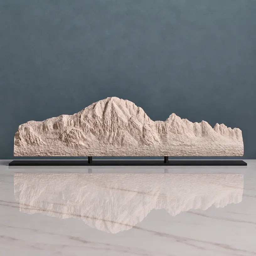 Capitol Butte Sculpture - South Face Sculpted Peaks