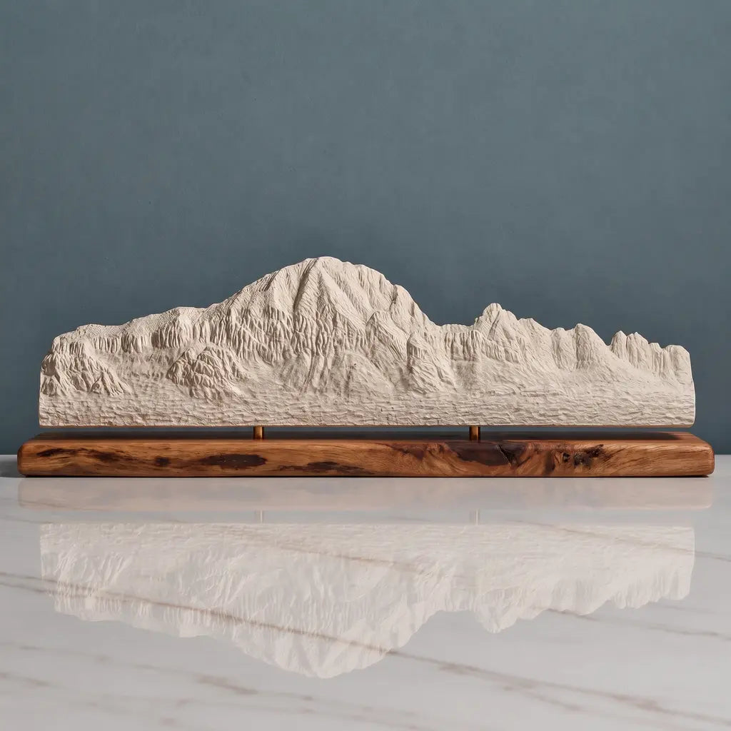 Capitol Butte Sculpture - South Face Sculpted Peaks