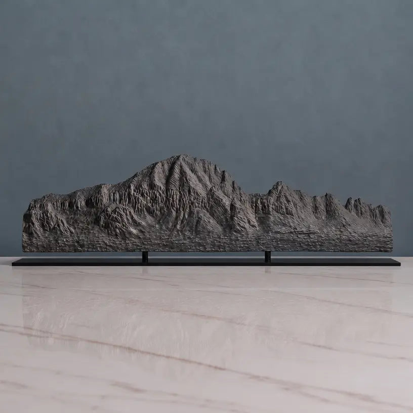 Capitol Butte Sculpture - South Face Sculpted Peaks