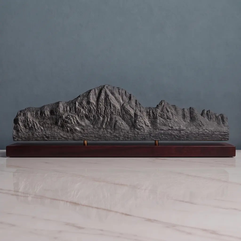 Capitol Butte Sculpture - South Face Sculpted Peaks