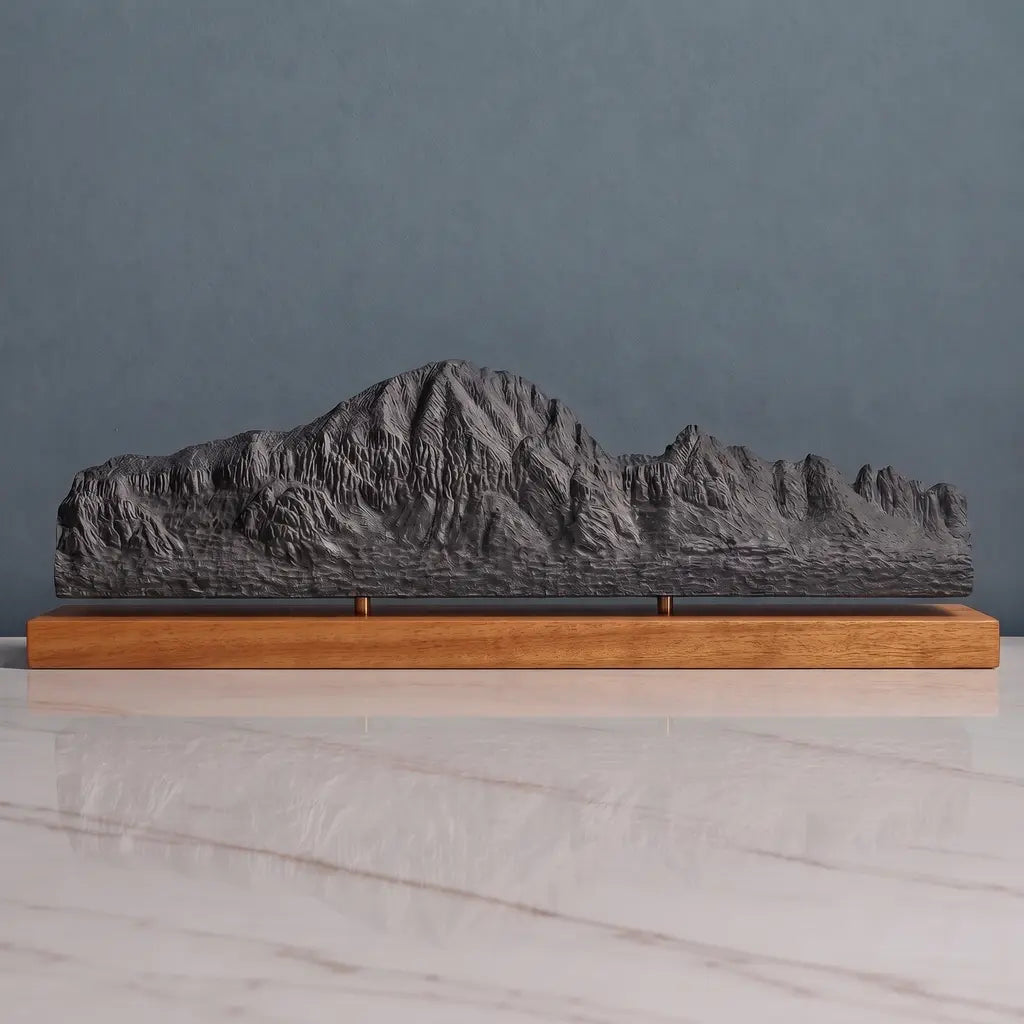 Capitol Butte Sculpture - South Face Sculpted Peaks