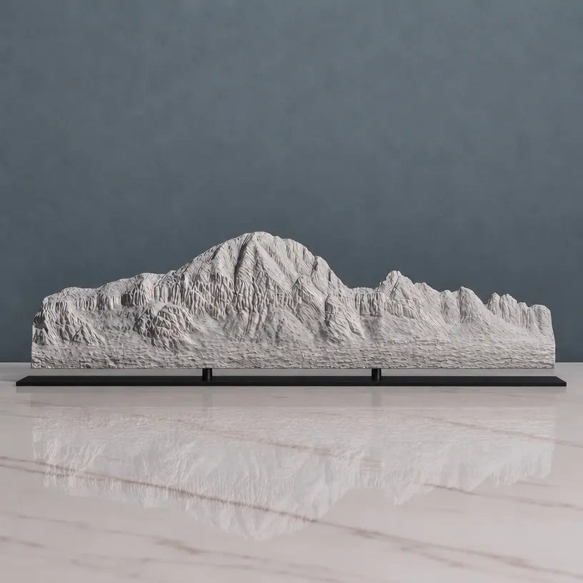 Capitol Butte Sculpture - South Face Sculpted Peaks