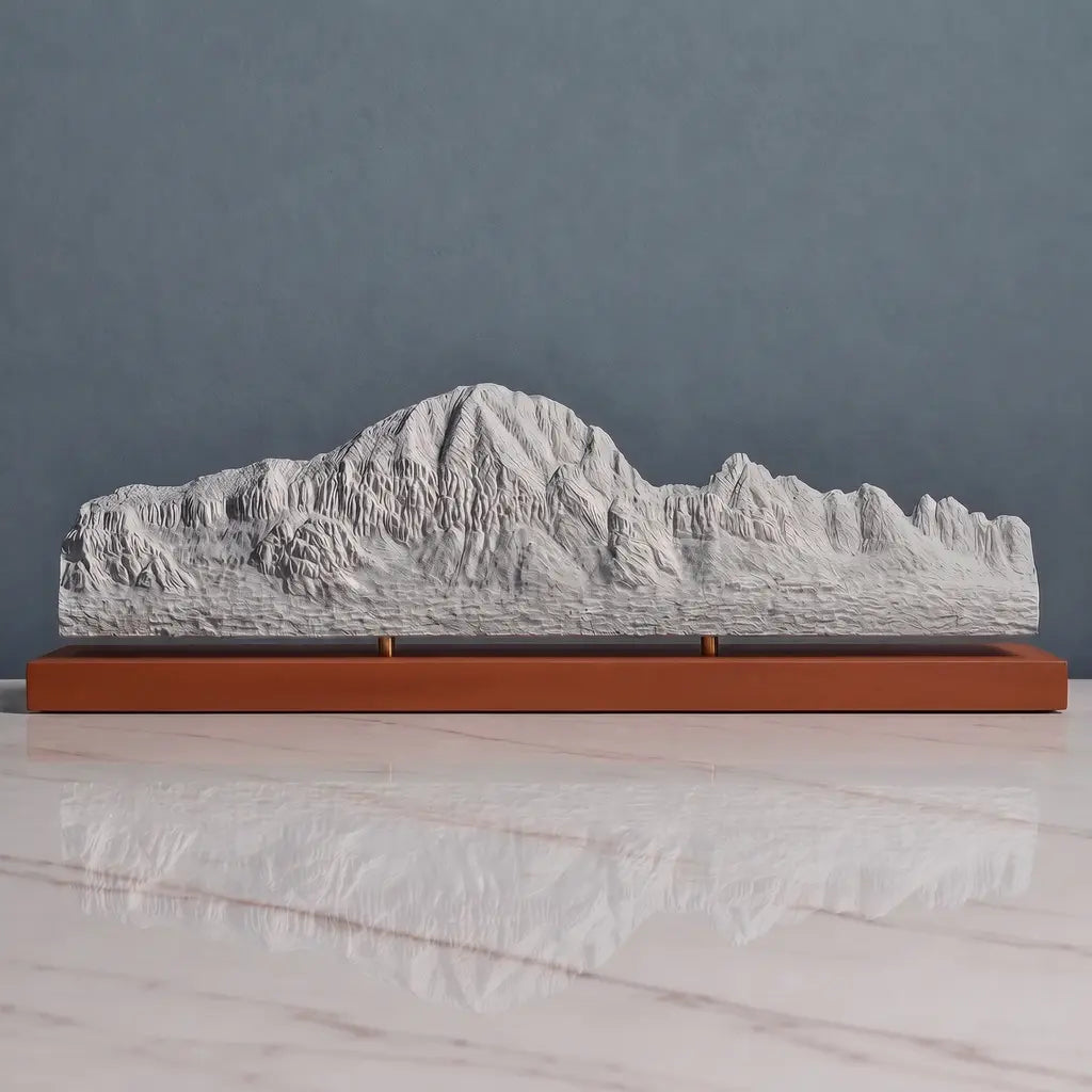 Capitol Butte Sculpture - South Face Sculpted Peaks