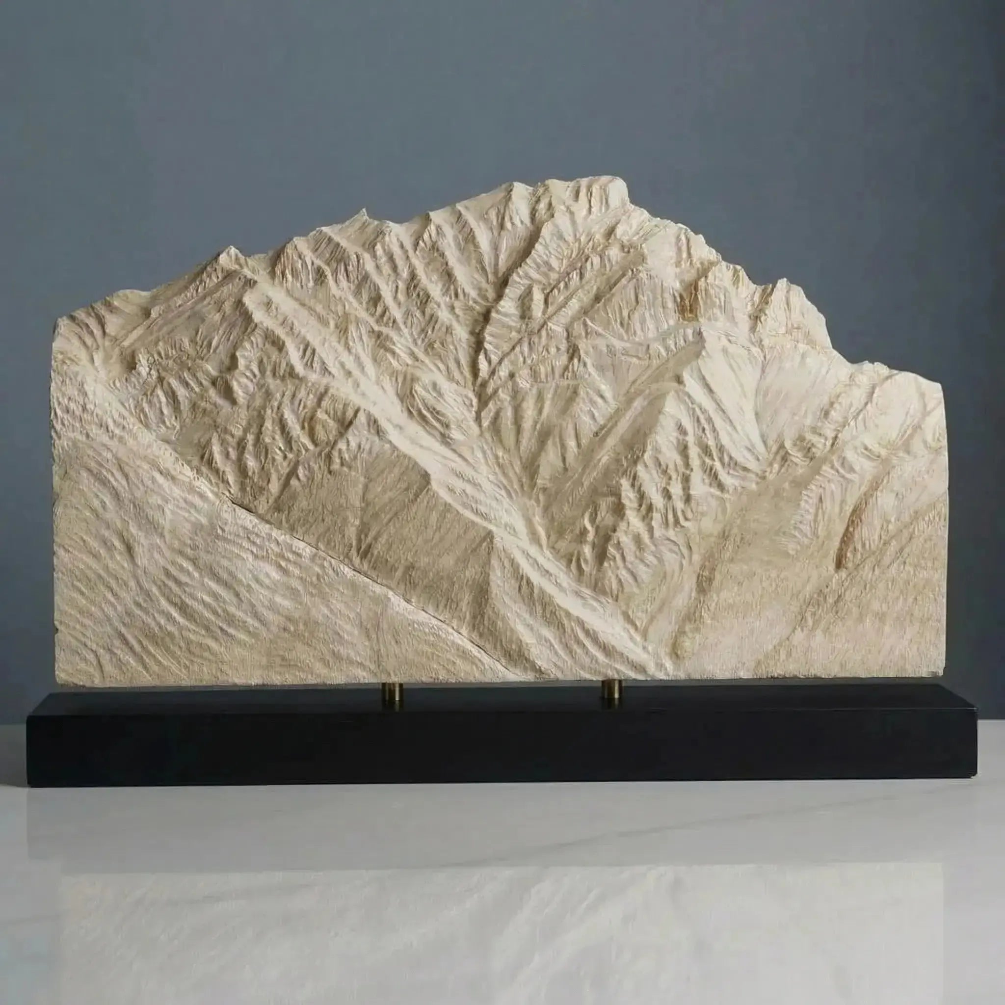 Cascade Mountain Sculpture (Banff, Alberta) Sculpted Peaks