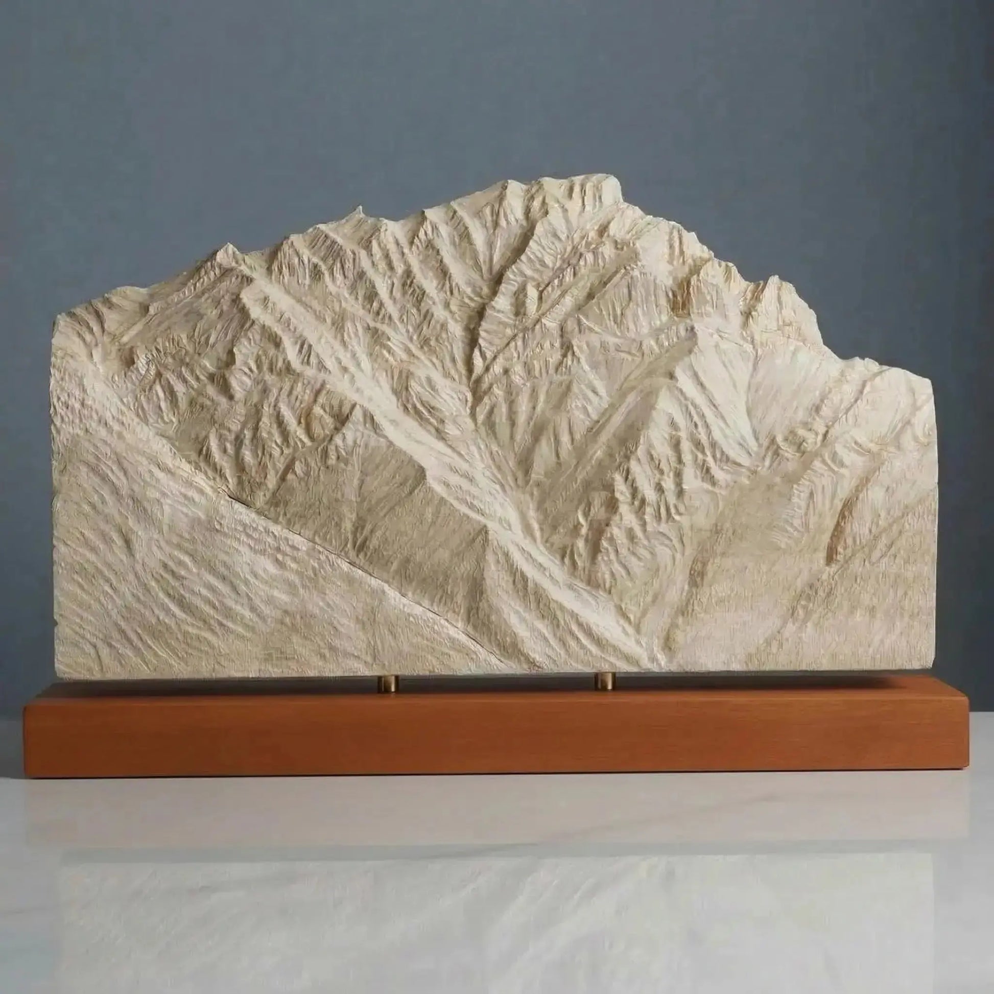 Cascade Mountain Sculpture (Banff, Alberta) Sculpted Peaks