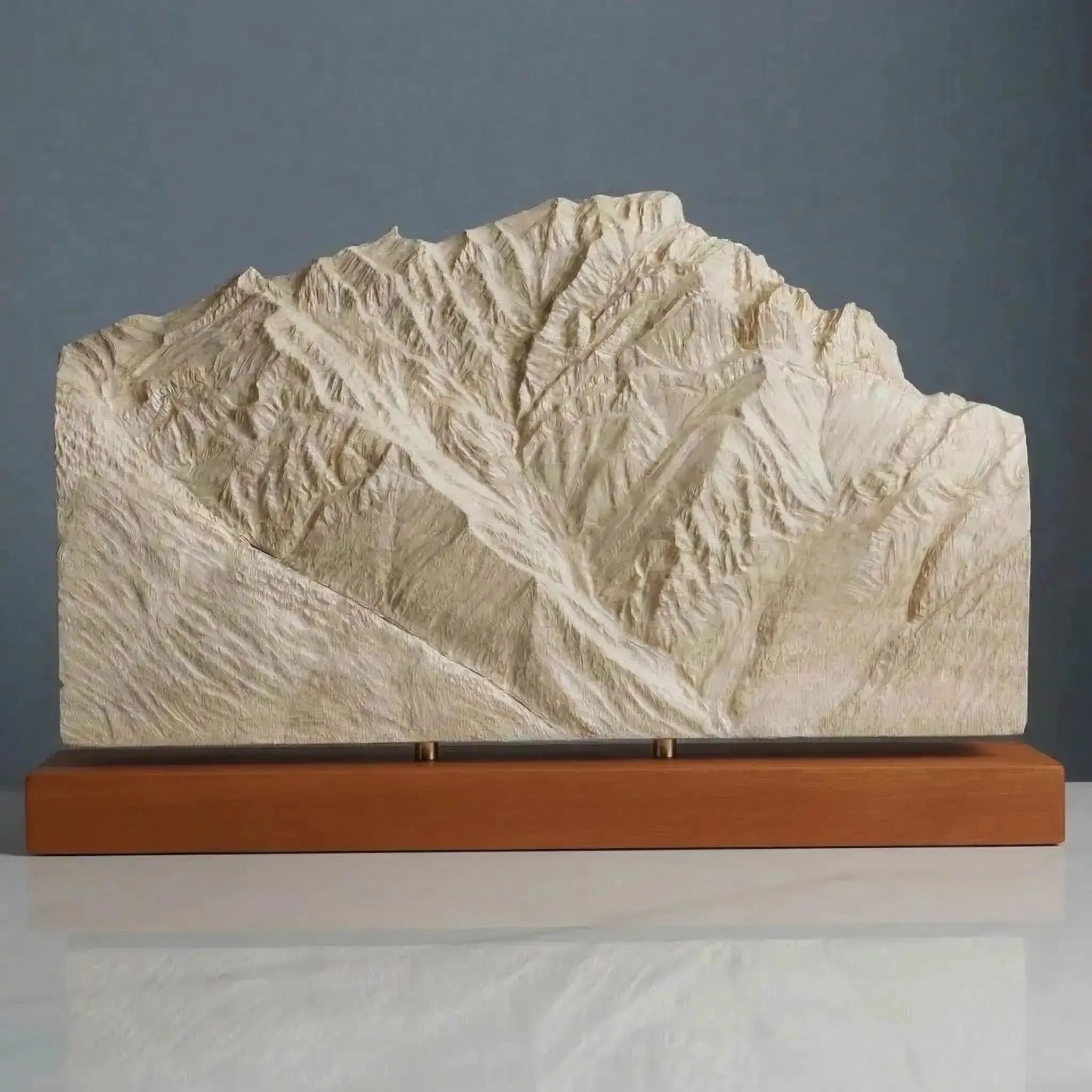 Cascade Mountain Sculpture (Banff, Alberta) Sculpted Peaks