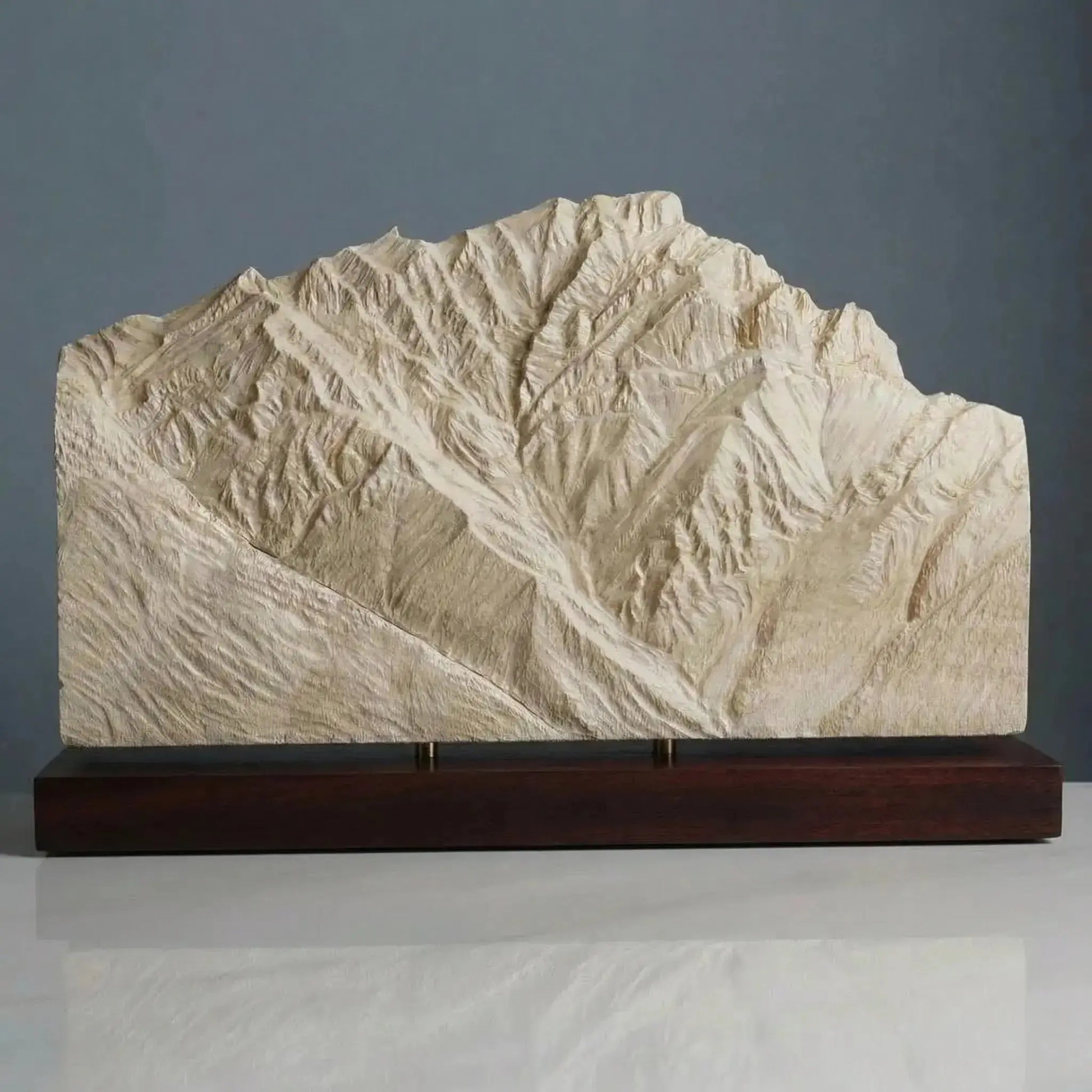 Cascade Mountain Sculpture (Banff, Alberta) Sculpted Peaks