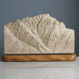 Cascade Mountain Sculpture (Banff, Alberta) Sculpted Peaks
