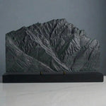 Cascade Mountain Sculpture (Banff, Alberta) Sculpted Peaks