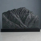 Cascade Mountain Sculpture (Banff, Alberta) Sculpted Peaks