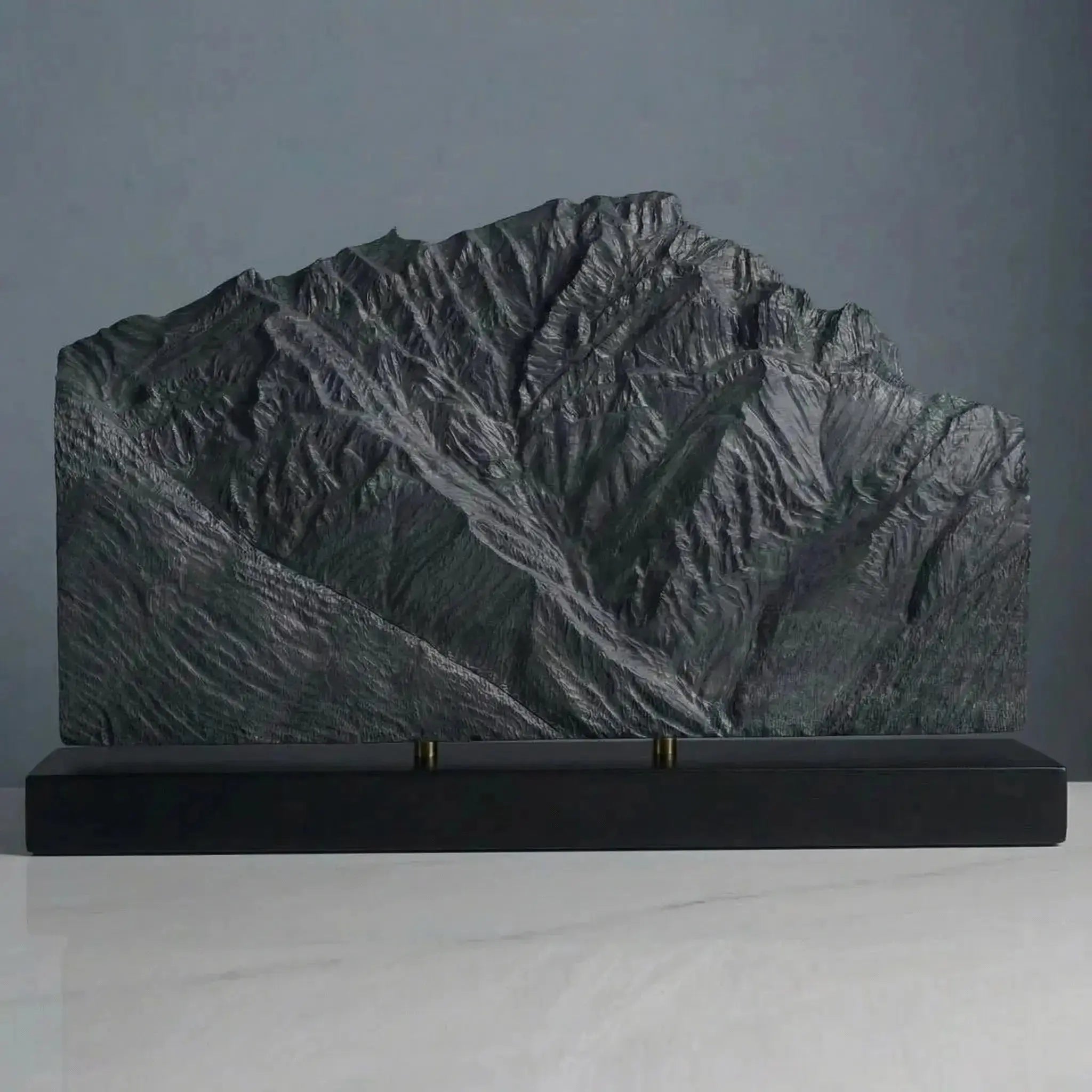 Cascade Mountain Sculpture (Banff, Alberta) Sculpted Peaks