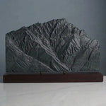 Cascade Mountain Sculpture (Banff, Alberta) Sculpted Peaks