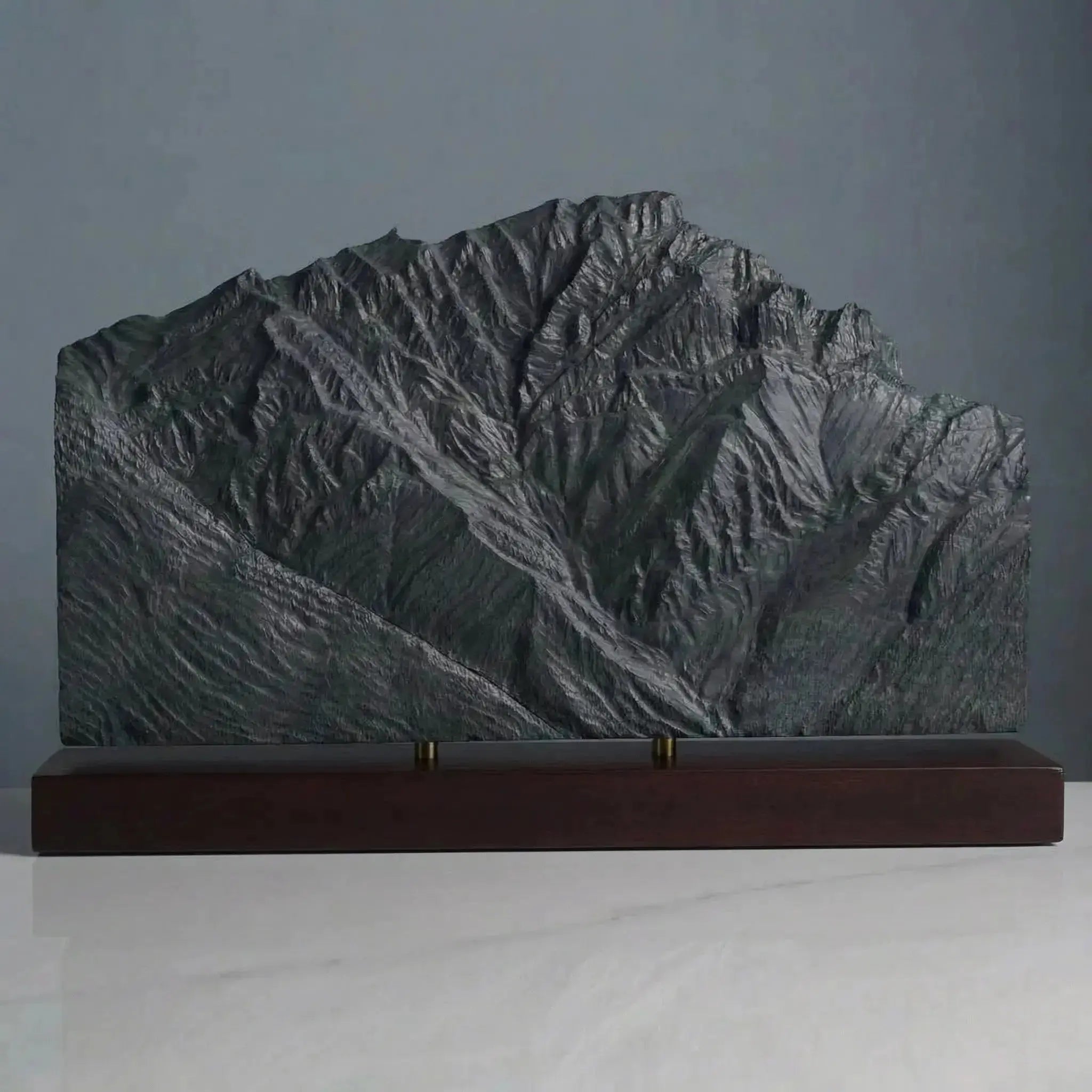Cascade Mountain Sculpture (Banff, Alberta) Sculpted Peaks