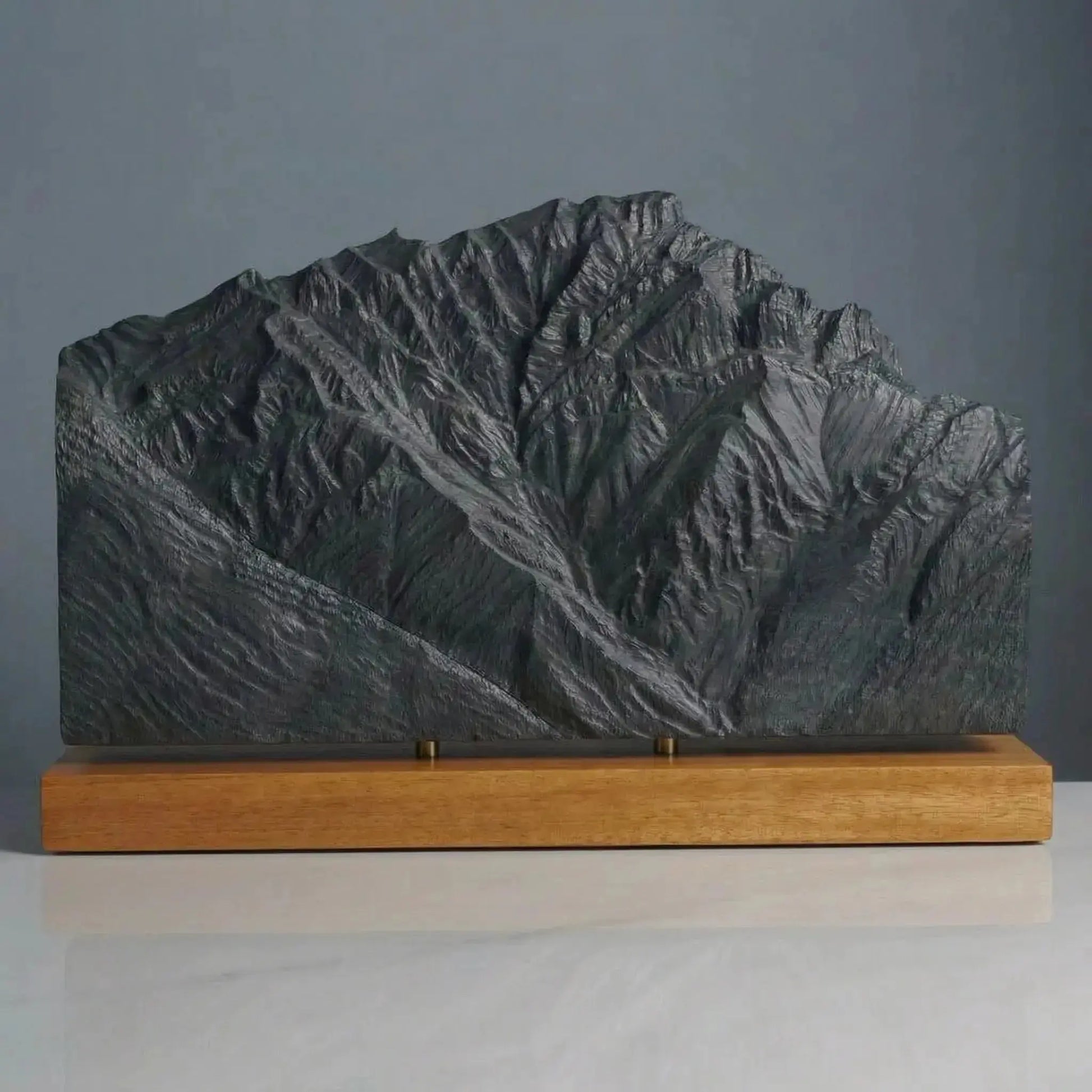 Cascade Mountain Sculpture (Banff, Alberta) Sculpted Peaks