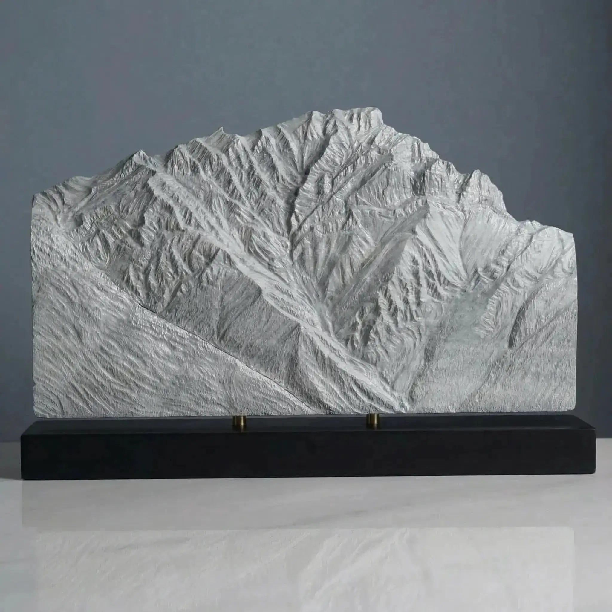 Cascade Mountain Sculpture (Banff, Alberta) Sculpted Peaks