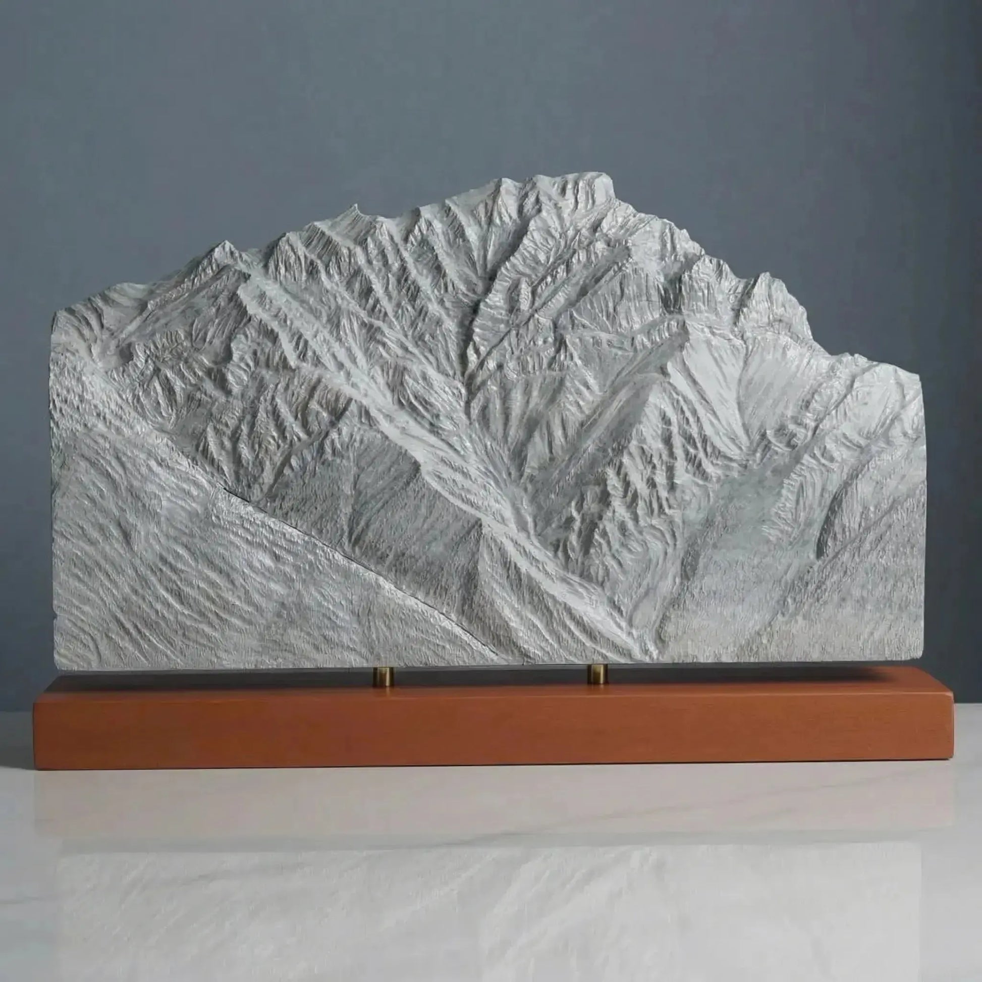 Cascade Mountain Sculpture (Banff, Alberta) Sculpted Peaks