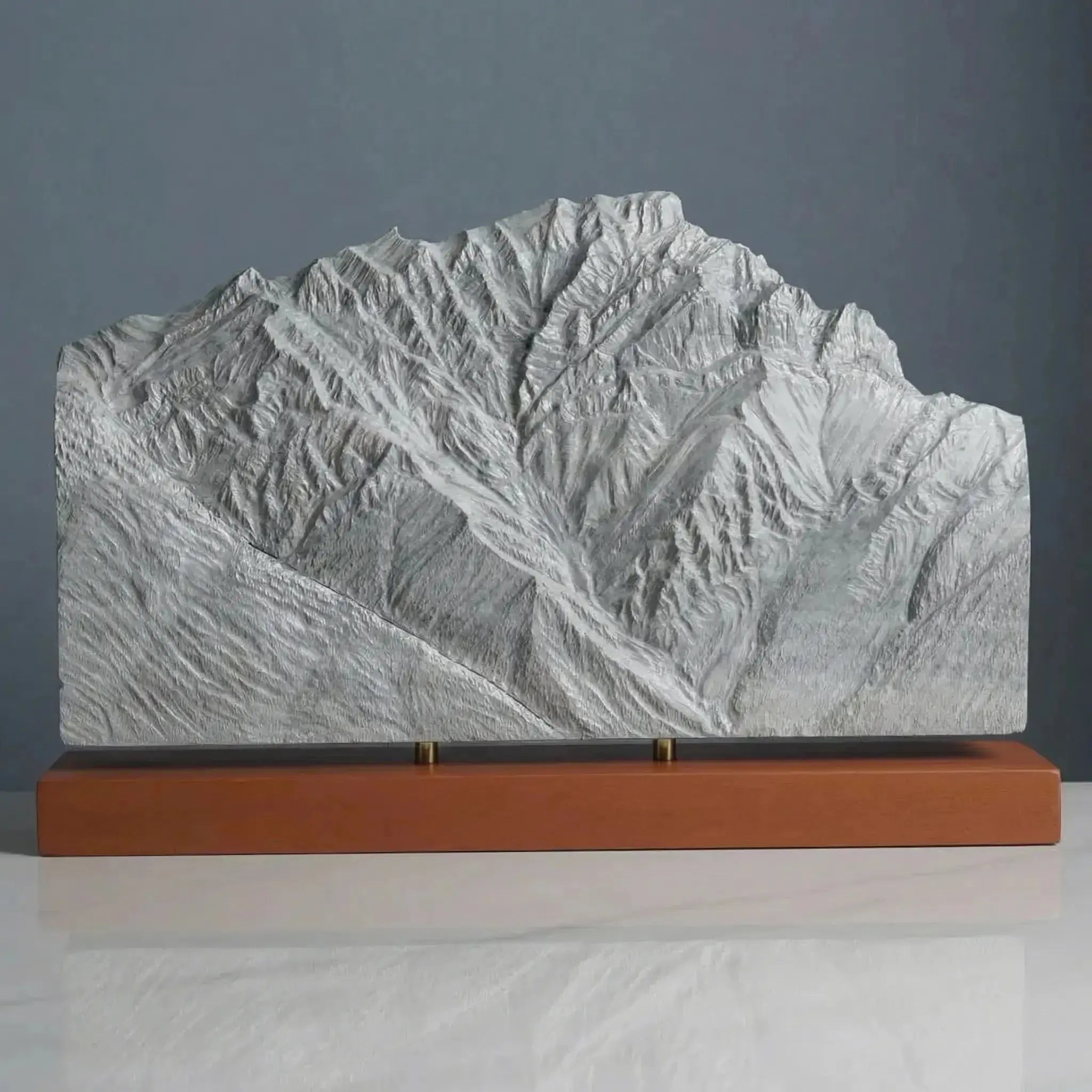 Cascade Mountain Sculpture (Banff, Alberta) Sculpted Peaks