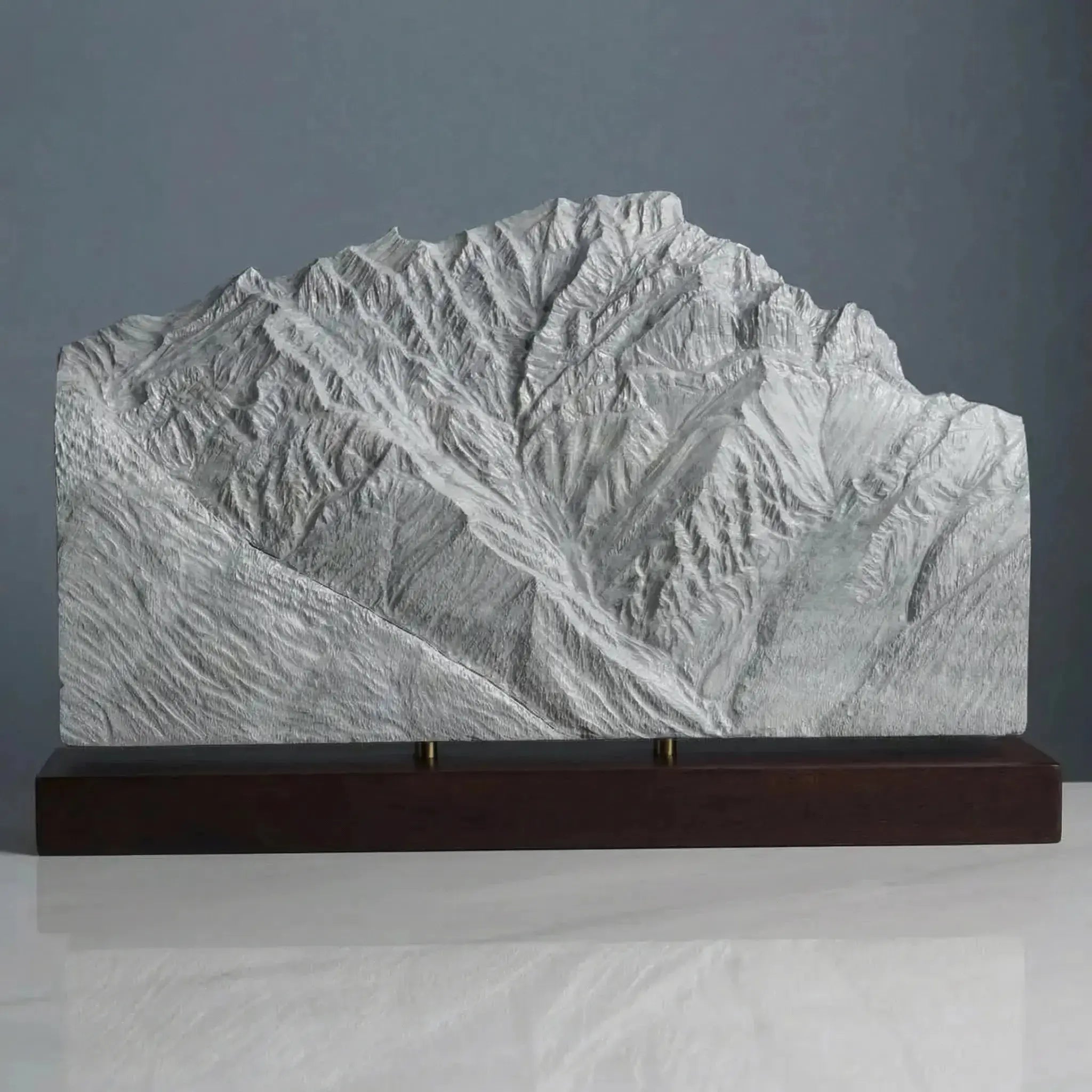 Cascade Mountain Sculpture (Banff, Alberta) Sculpted Peaks