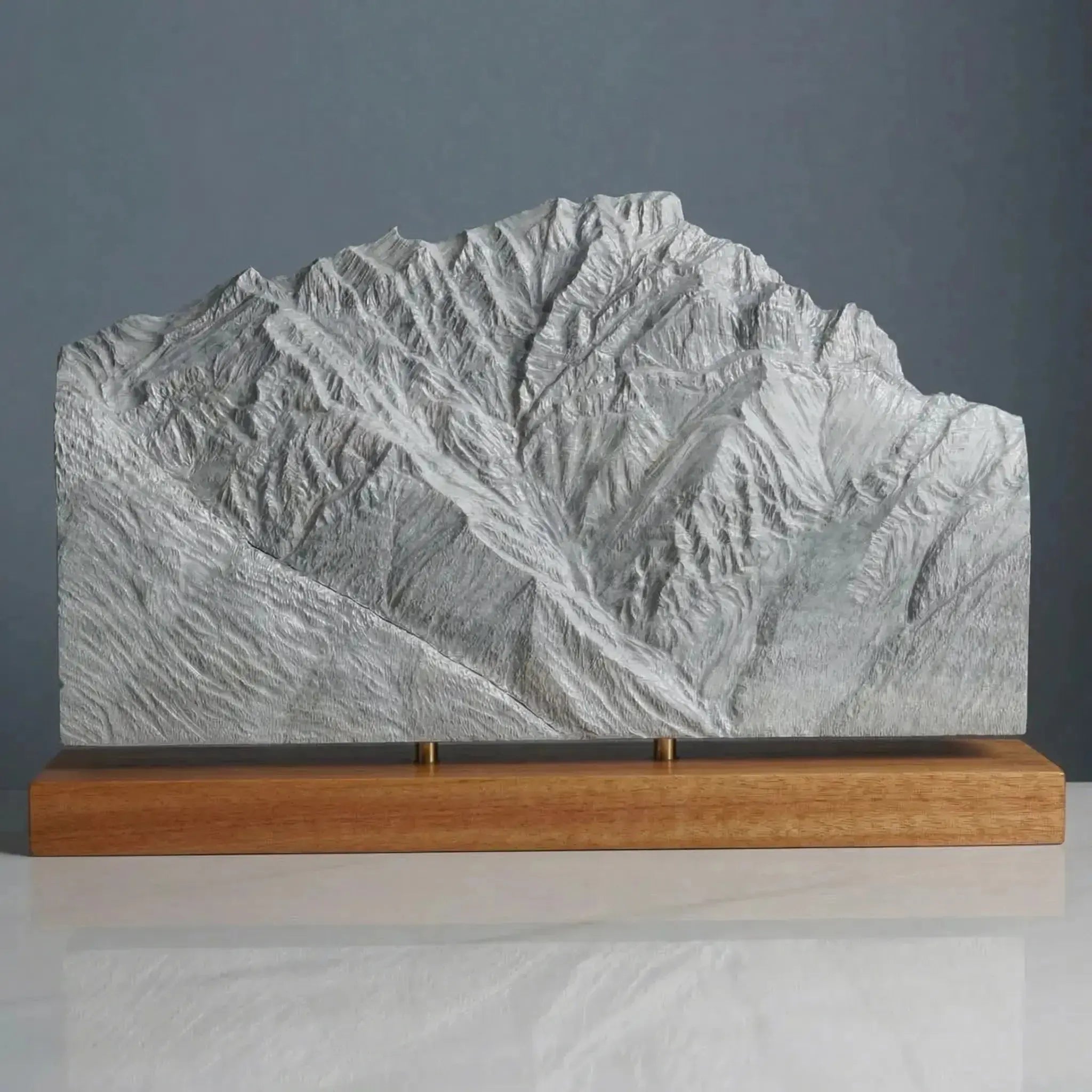 Cascade Mountain Sculpture (Banff, Alberta) Sculpted Peaks
