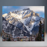 Cascade Mountain Sculpture (Banff, Alberta)