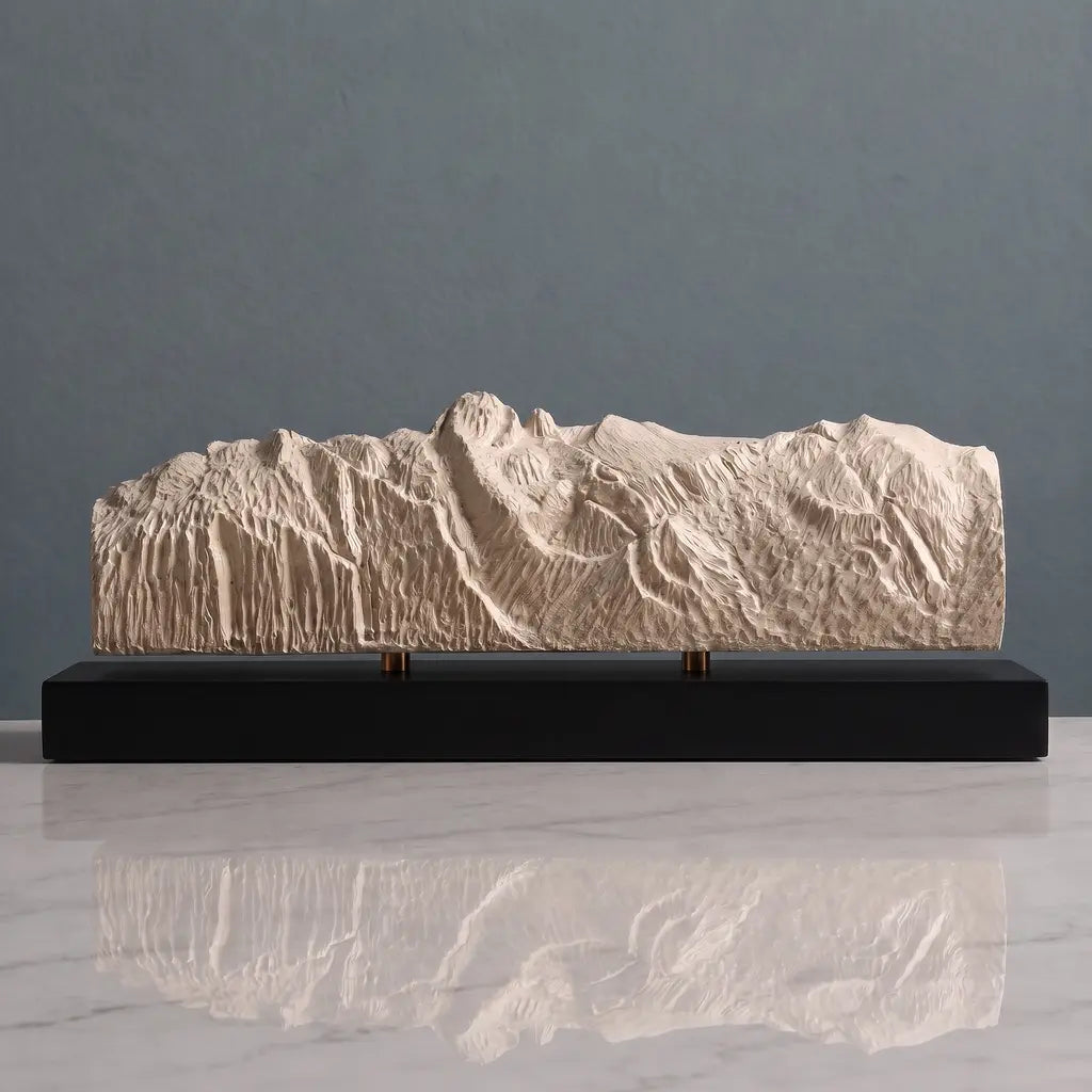 Catalina Mountains Sculpture - Pusch Ridge and Finger Rock Sculpted Peaks