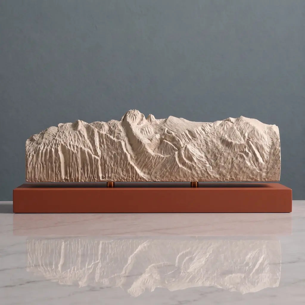 Catalina Mountains Sculpture - Pusch Ridge and Finger Rock Sculpted Peaks