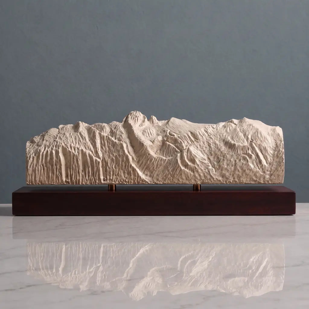 Catalina Mountains Sculpture - Pusch Ridge and Finger Rock Sculpted Peaks