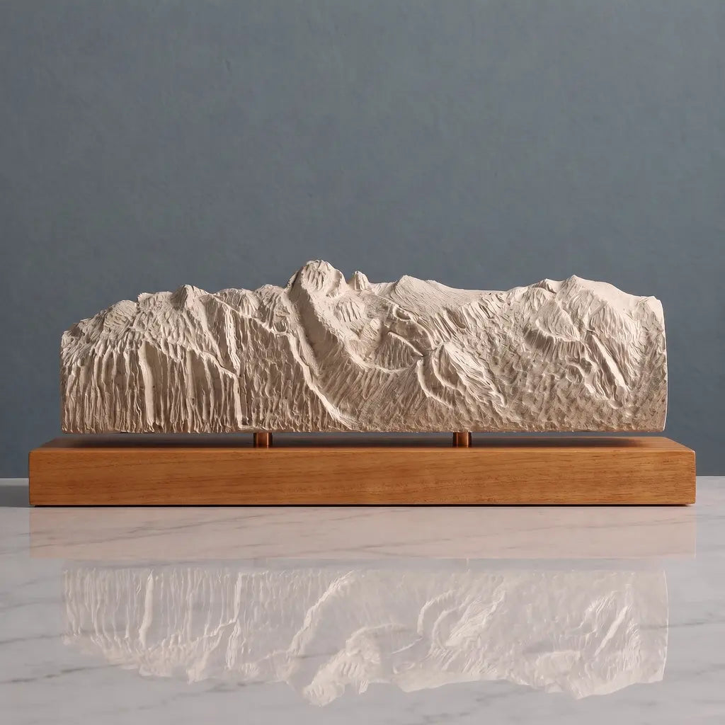 Catalina Mountains Sculpture - Pusch Ridge and Finger Rock Sculpted Peaks