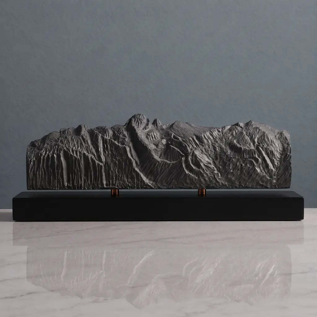 Catalina Mountains Sculpture - Pusch Ridge and Finger Rock Sculpted Peaks