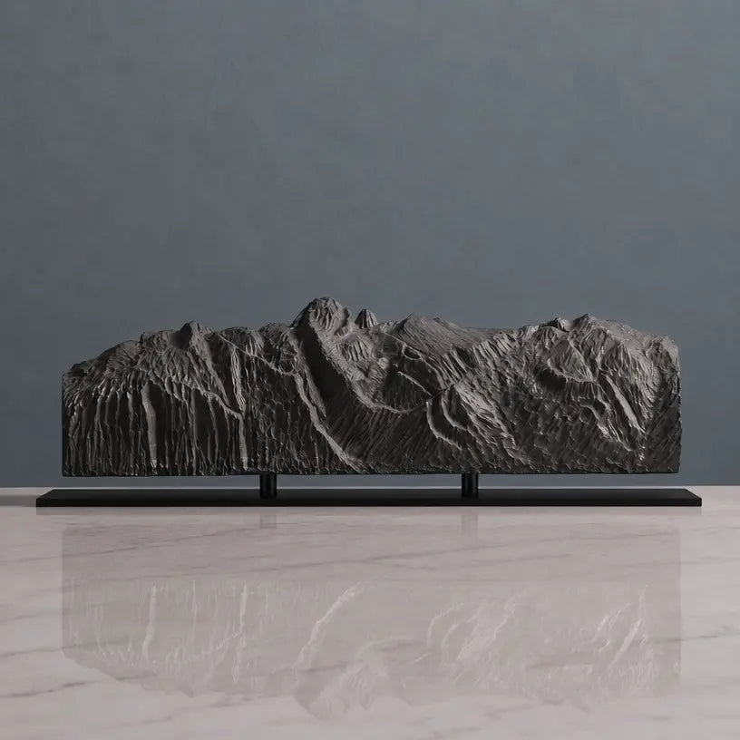 Catalina Mountains Sculpture - Pusch Ridge and Finger Rock Sculpted Peaks