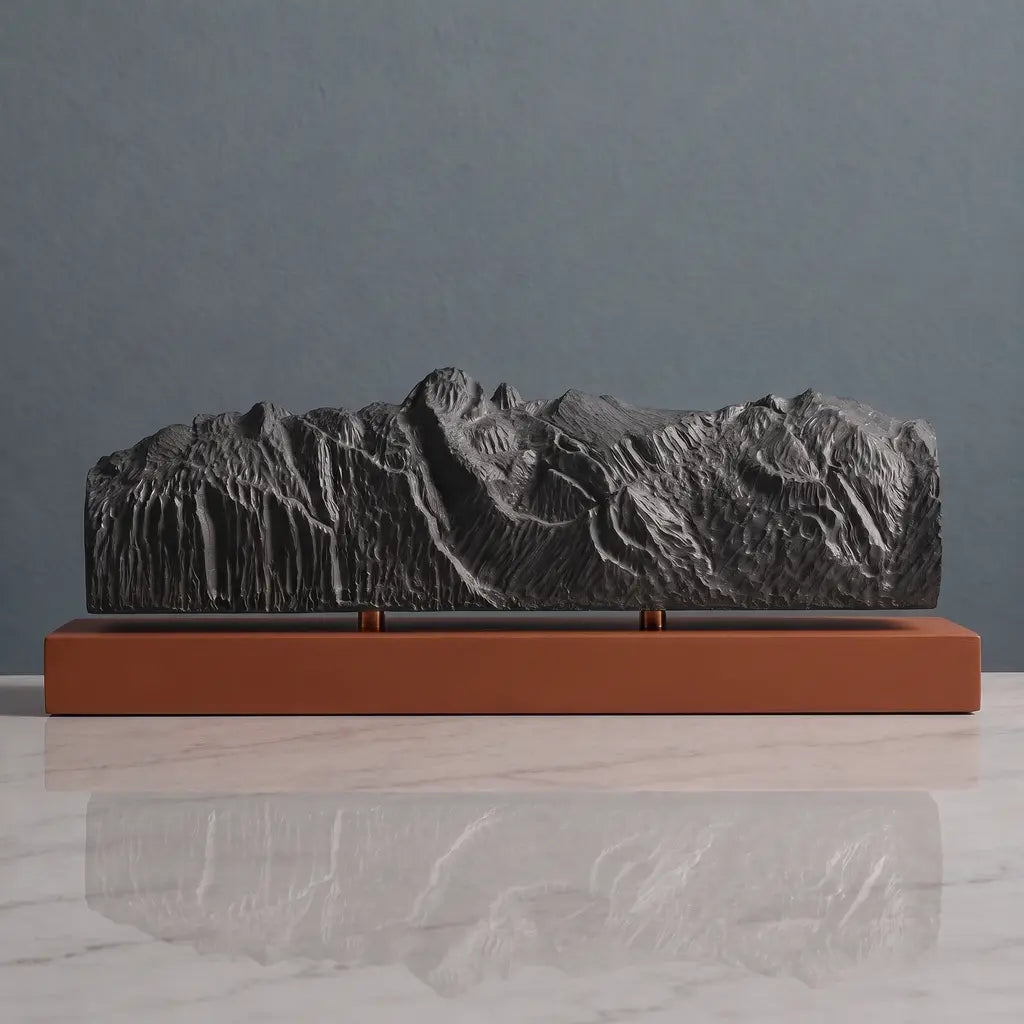 Catalina Mountains Sculpture - Pusch Ridge and Finger Rock Sculpted Peaks