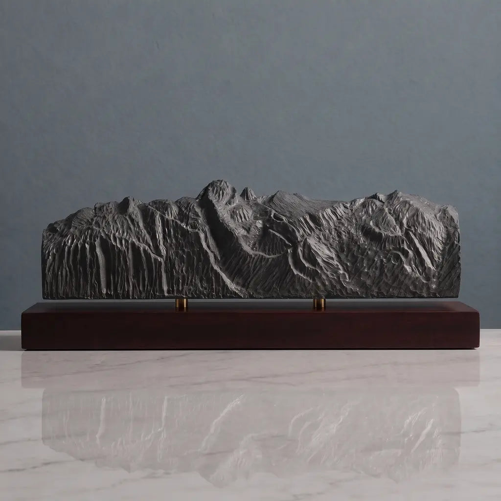 Catalina Mountains Sculpture - Pusch Ridge and Finger Rock Sculpted Peaks