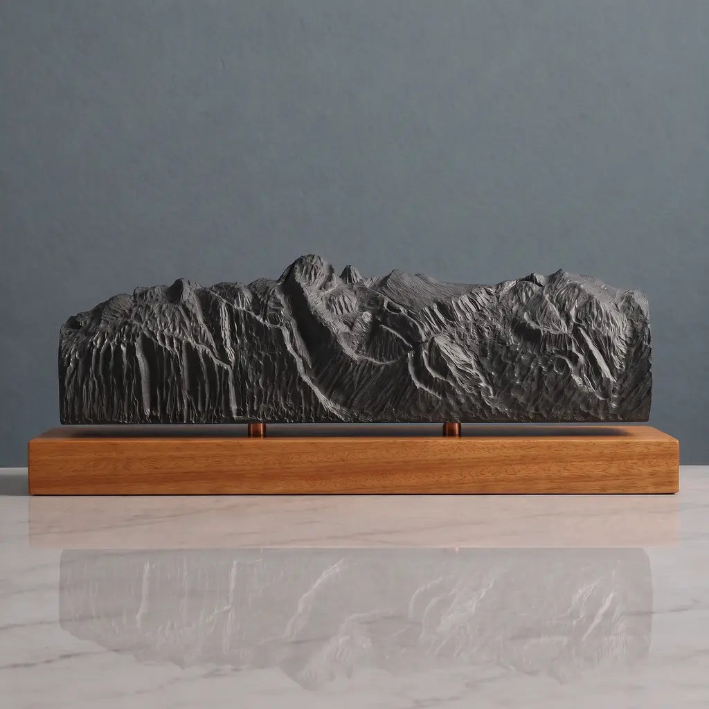 Catalina Mountains Sculpture - Pusch Ridge and Finger Rock Sculpted Peaks