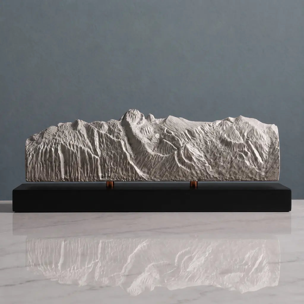 Catalina Mountains Sculpture - Pusch Ridge and Finger Rock Sculpted Peaks