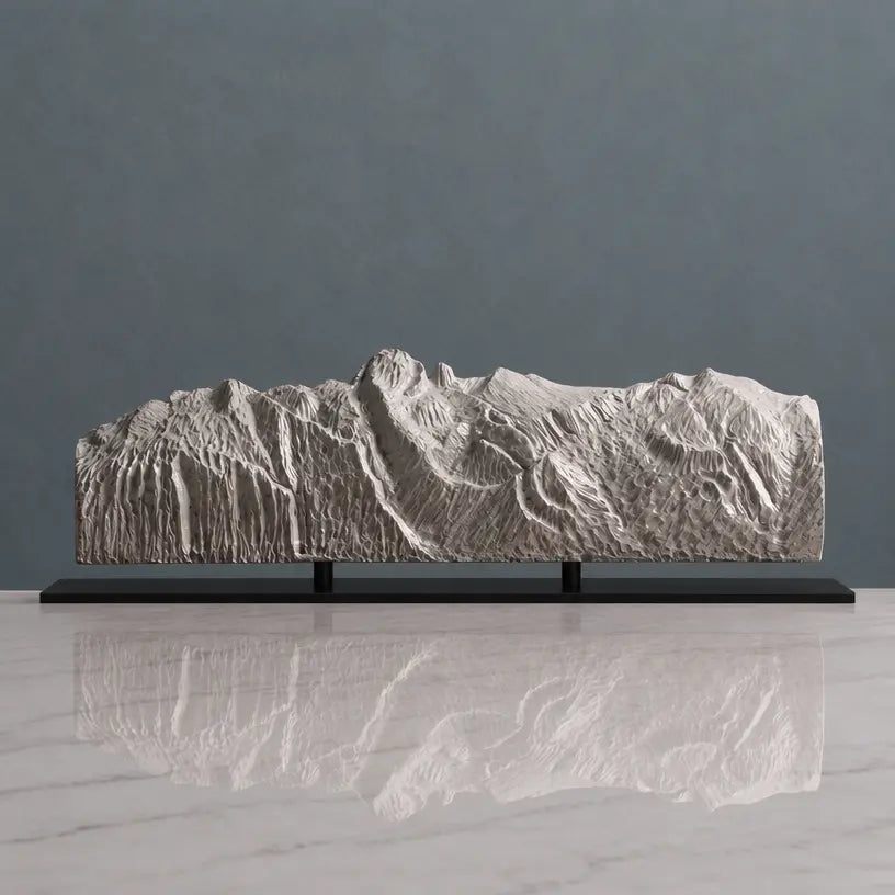 Catalina Mountains Sculpture - Pusch Ridge and Finger Rock Sculpted Peaks
