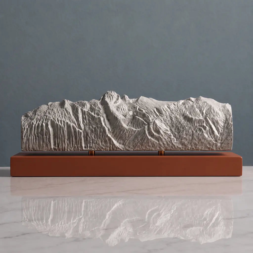 Catalina Mountains Sculpture - Pusch Ridge and Finger Rock Sculpted Peaks
