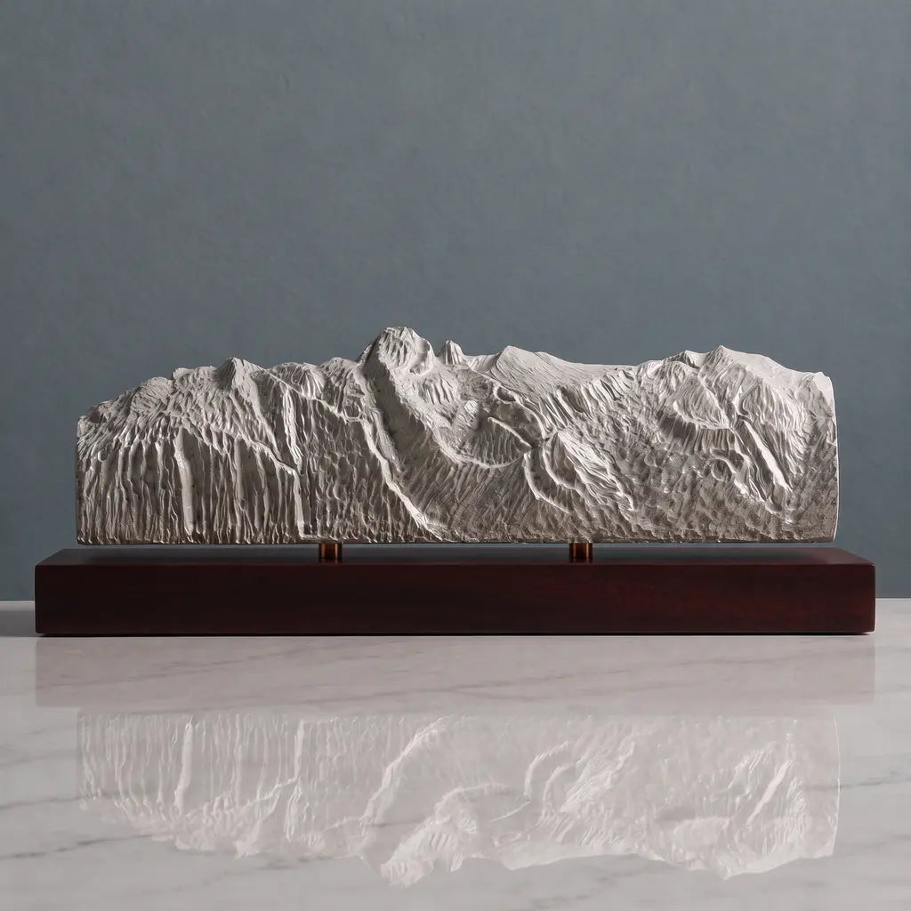 Catalina Mountains Sculpture - Pusch Ridge and Finger Rock Sculpted Peaks