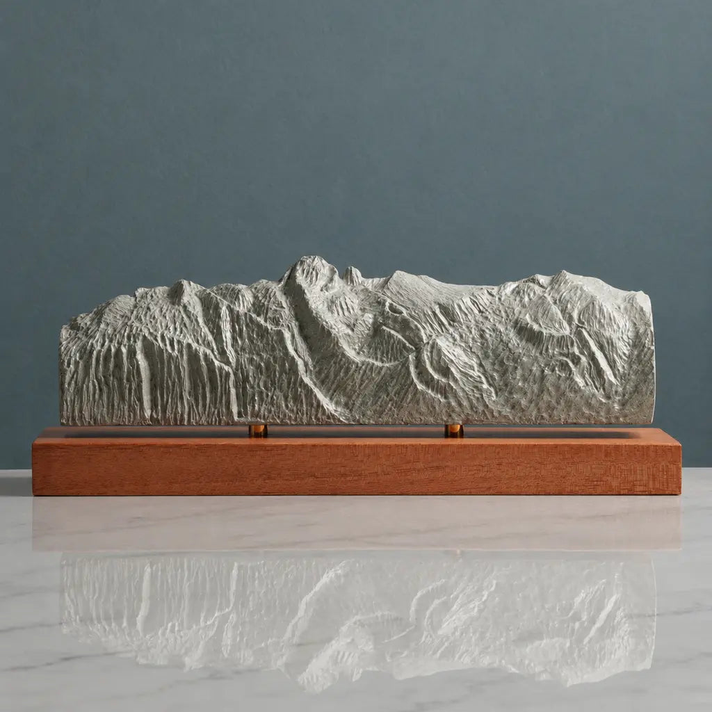 Catalina Mountains Sculpture - Pusch Ridge and Finger Rock Sculpted Peaks