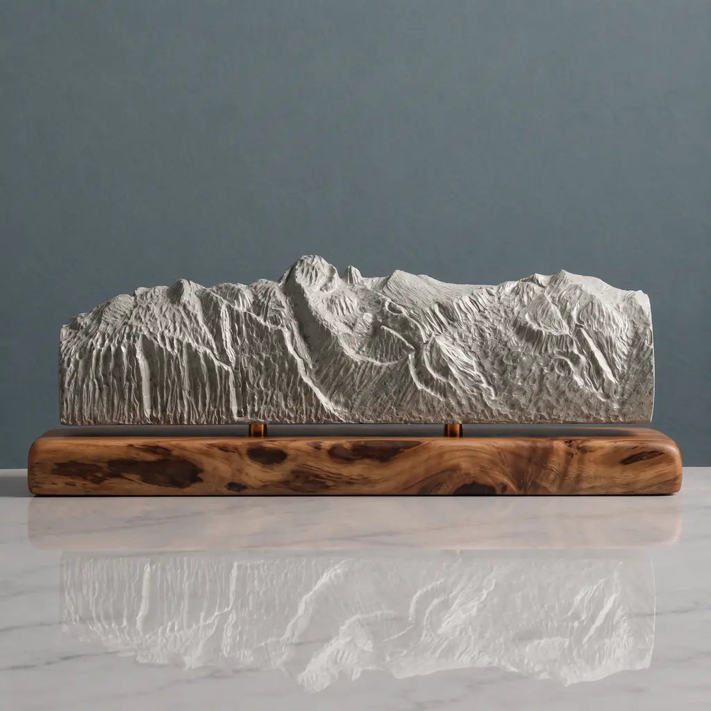 Catalina Mountains Sculpture - Pusch Ridge and Finger Rock Sculpted Peaks