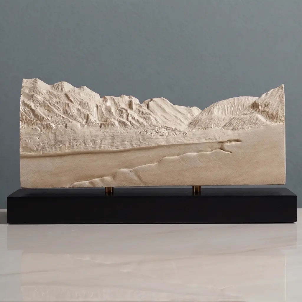 Cerro El Plomo Sculpture Sculpted Peaks