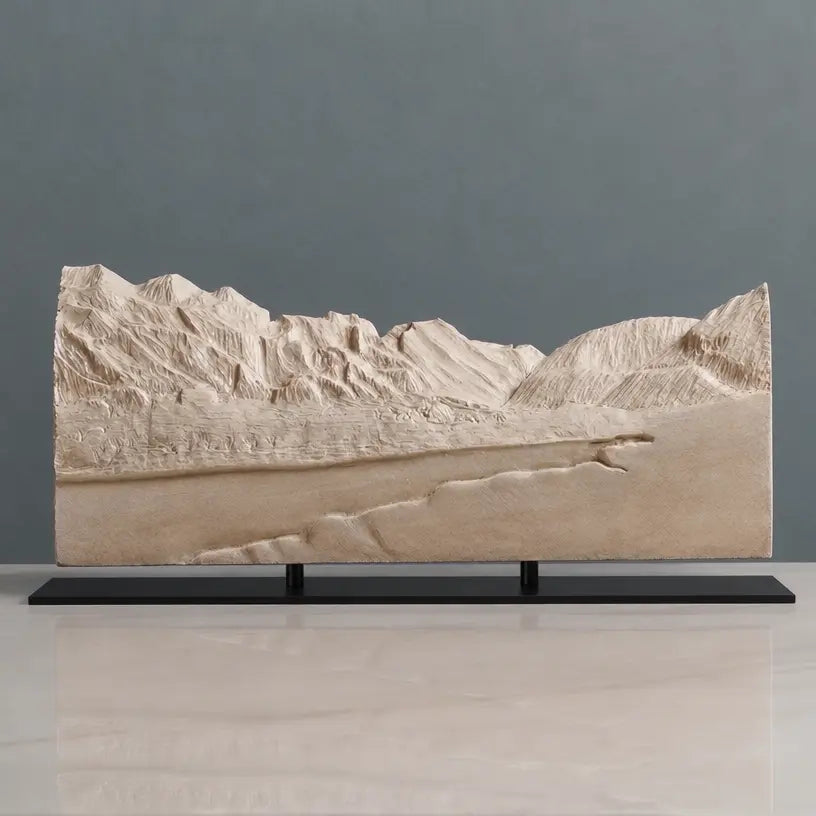 Cerro El Plomo Sculpture Sculpted Peaks