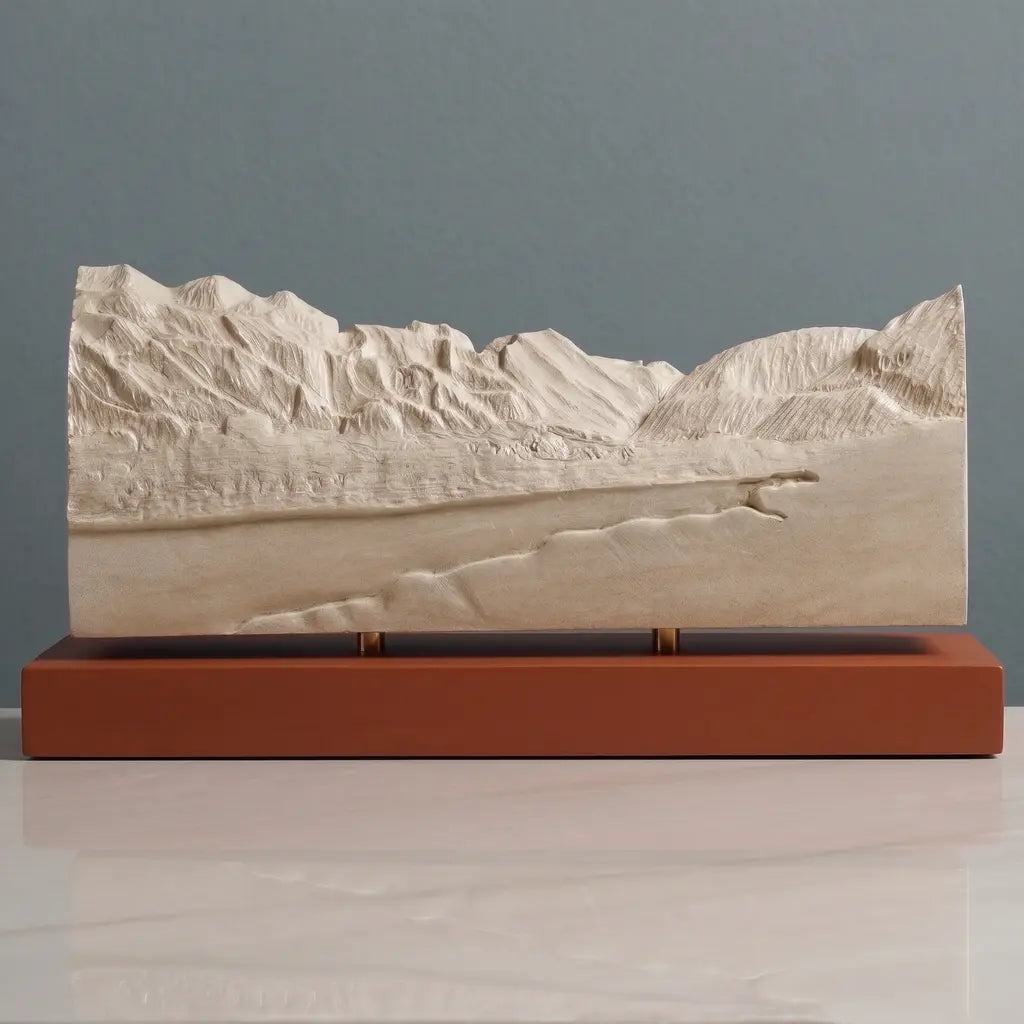Cerro El Plomo Sculpture Sculpted Peaks
