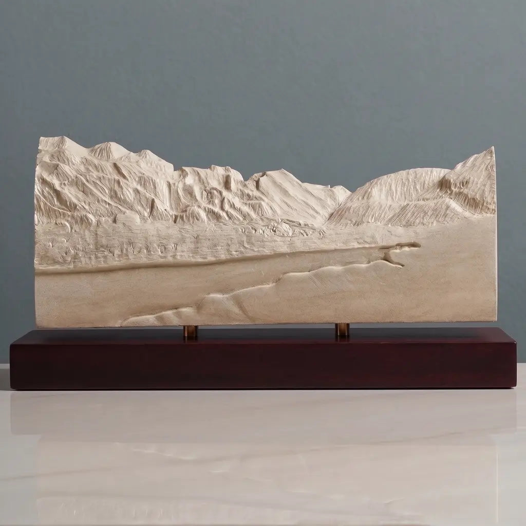 Cerro El Plomo Sculpture Sculpted Peaks