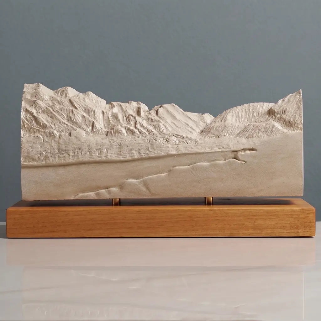 Cerro El Plomo Sculpture Sculpted Peaks