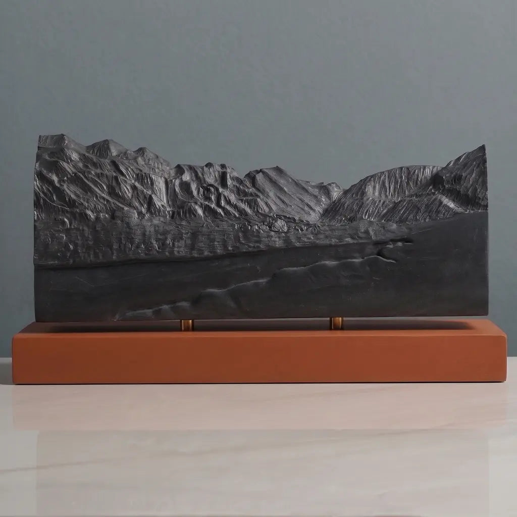 Cerro El Plomo Sculpture Sculpted Peaks