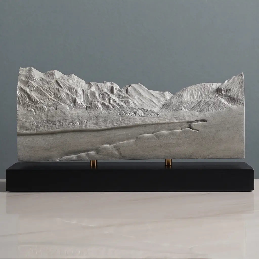 Cerro El Plomo Sculpture Sculpted Peaks