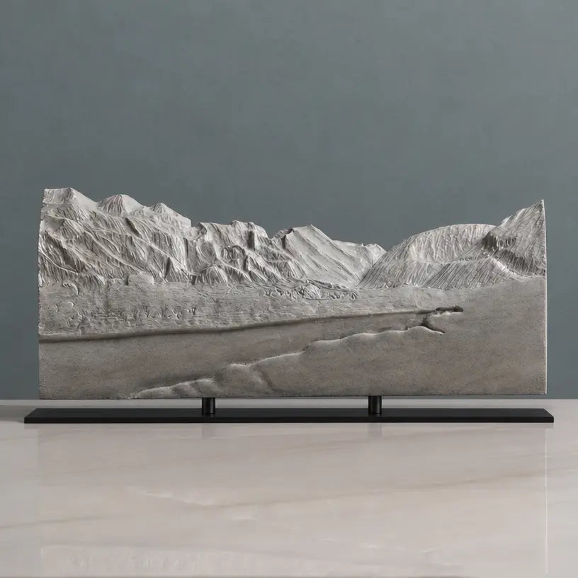 Cerro El Plomo Sculpture Sculpted Peaks