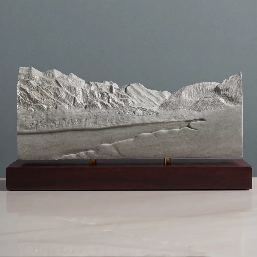 Cerro El Plomo Sculpture Sculpted Peaks